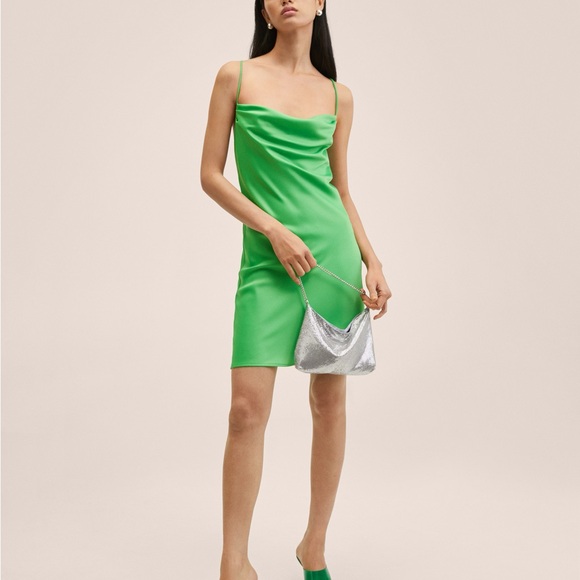 Mango Slip Mini Dress - Picture 2 of 7